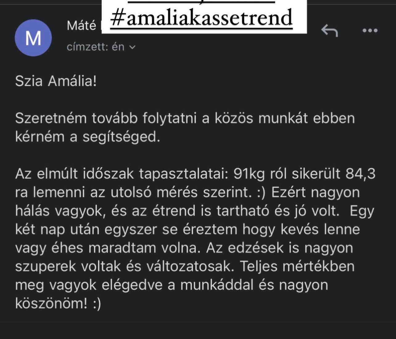 Vendégem véleménye személyes étrendjéről